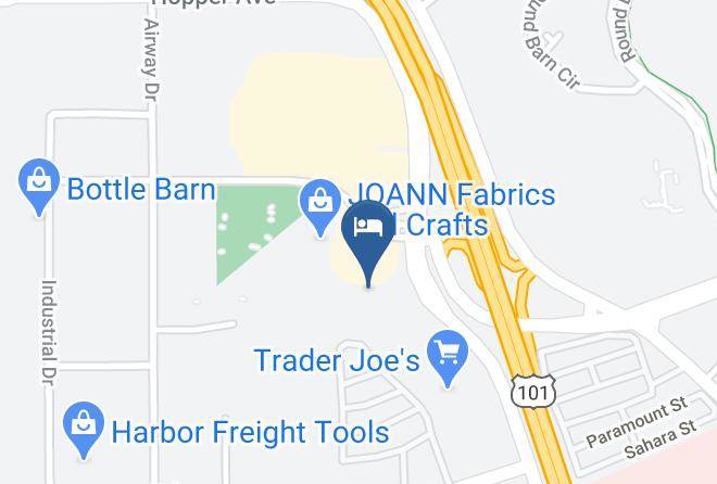 Sonoma - The Sandman Hotel Maps