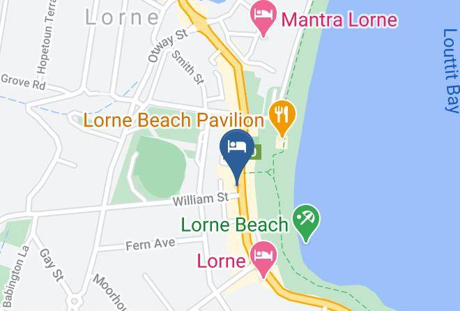 Surf Coast - The Sandridge Motel Maps