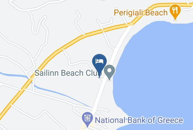 Levkas - The Sands Hotel Maps