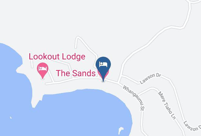 Whangarei - The Sands Motel Maps