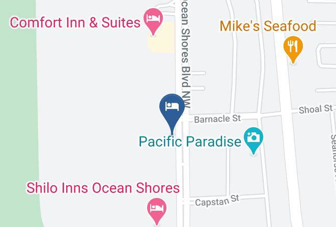 Grays Harbor - The Sands Resort Maps