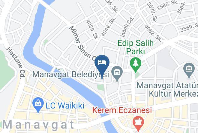 Manavgat - The Sansa Hotel & Spa Maps