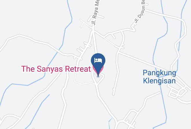 Tabanan Regency - The Sanyas Retreat Maps