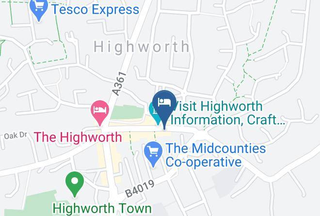 Swindon - The Saracen's Head Hotel Highworth Maps