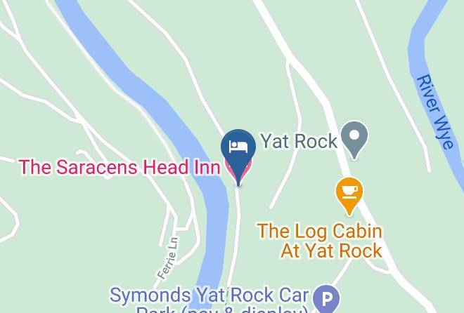 Herefordshire - The Saracens Head Inn Maps