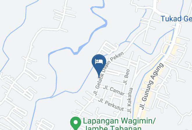 Tabanan Regency - The Sarining Hotel Maps