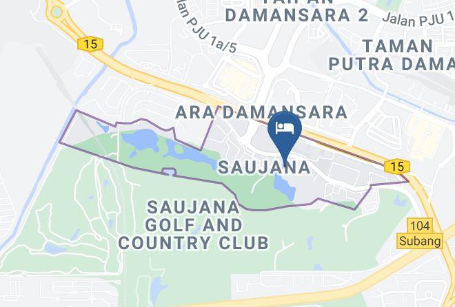 Petaling - The Saujana Hotel Kuala Lumpur Maps