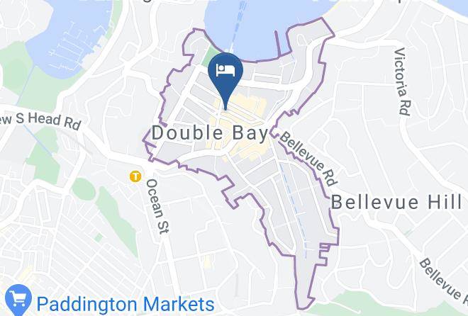 Woollahra - The Savoy Hotel Double Bay Sydney Accommodation Maps