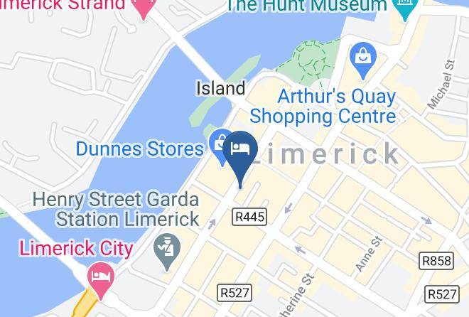 Limerick - The Savoy Hotel Limerick Maps