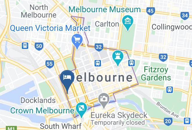 Melbourne - The Savoy Hotel On Little Collins Melbourne Maps