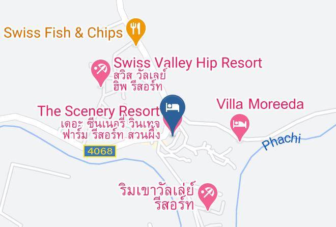 Amphoe Suan Phueng - The Scenery Resort Maps