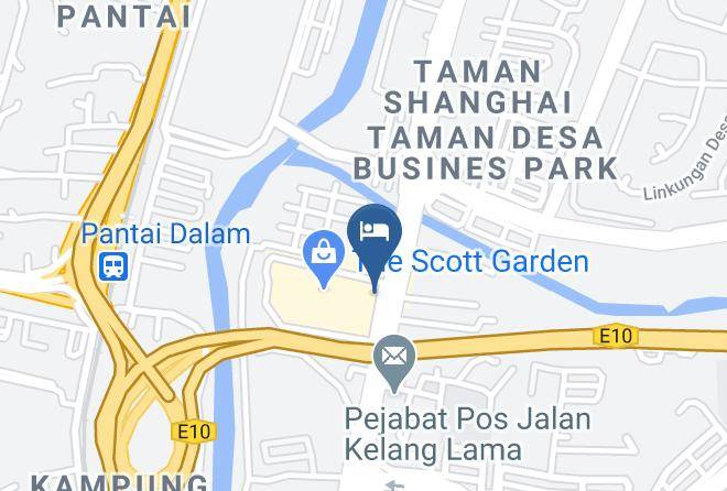 Kuala Lumpur - The Scott Garden Soho Maps