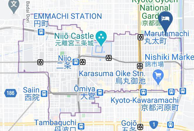 Kyoto City Nakagyo Ward - The Screen Maps