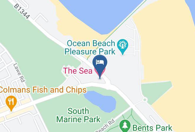 The Sea Hotel Map