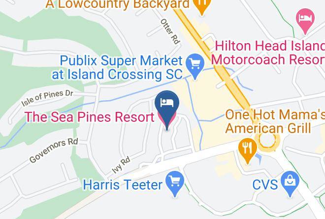 Beaufort - The Sea Pines Resort Maps