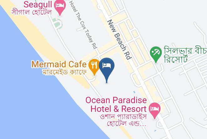 Chittagong - The Sea Princess Hotel Maps