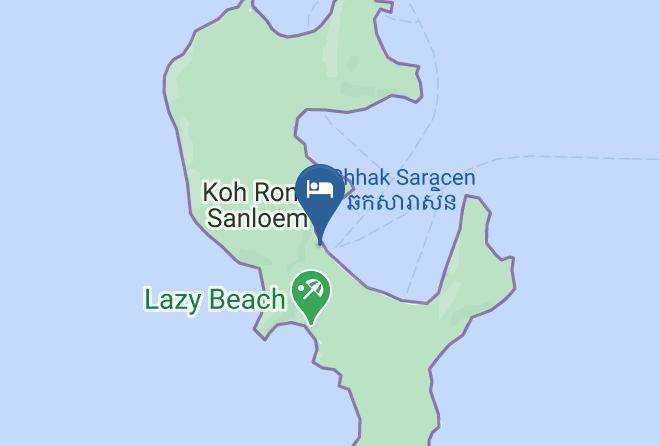 Preah Sihaknuk Town - The Sea View Dorm Maps