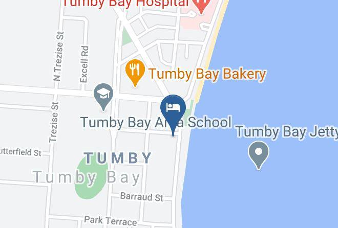 Tumby Bay - The Seabreeze Hotel Maps