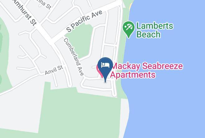 The Seabreeze Hotel Map