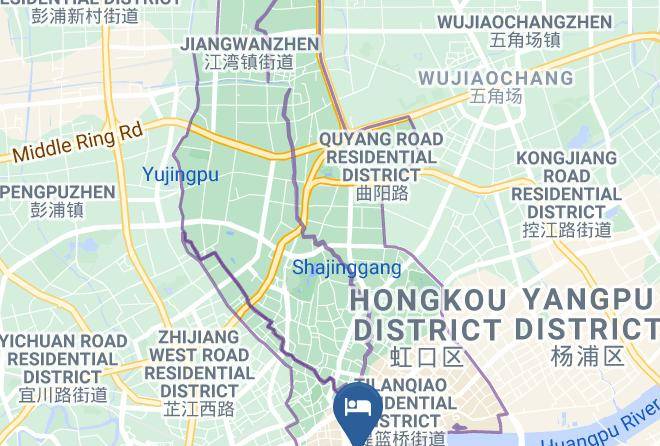 Hongkou District - The Seagull On The Bund Maps