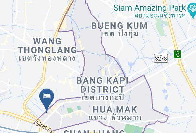 Bang Kapi District - The Seasons Bangkok Huamark Maps