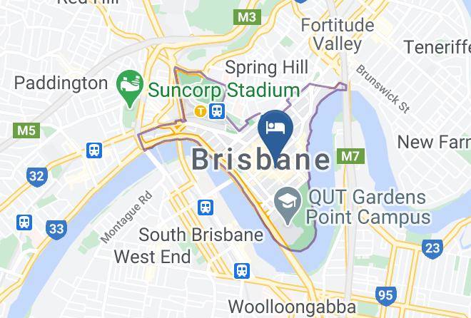 The Sebel Brisbane Map