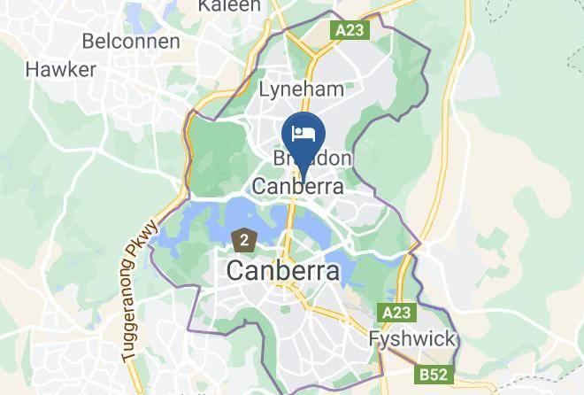 City - The Sebel Canberra Civic Maps