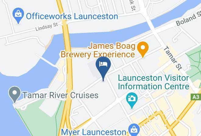 Launceston - The Sebel Launceston Maps