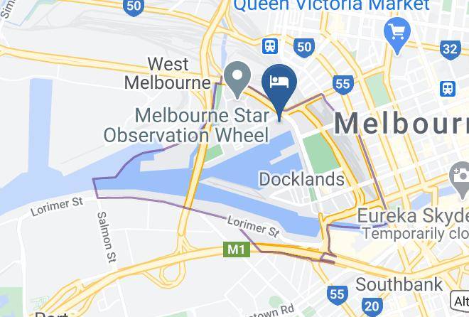 Melbourne - The Sebel Melbourne Docklands Maps