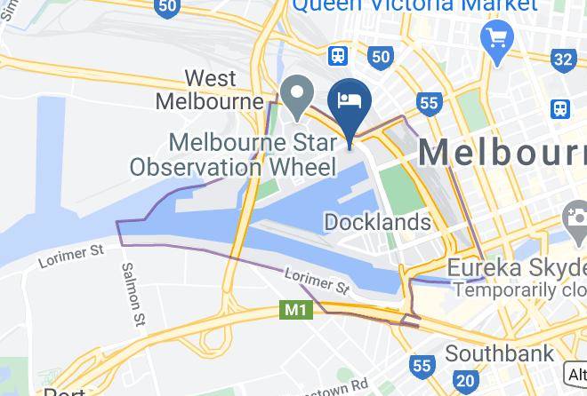 Melbourne - The Sebel Residences Melbourne Docklands Maps