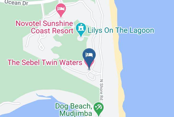 Sunshine Coast - The Sebel Twin Waters Maps
