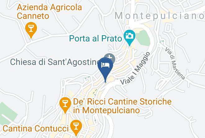 Siena - Albergo Il Borghetto Maps