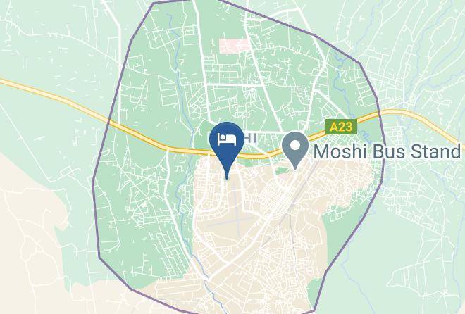 Moshi Urban - The Secret Garden Hotel Maps
