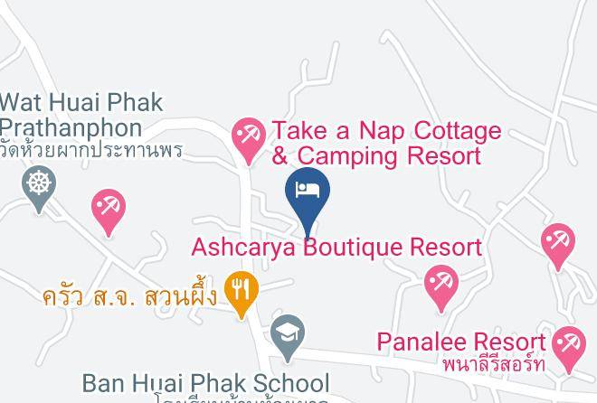 Amphoe Suan Phueng - The Senses At Suanphung Resort Maps