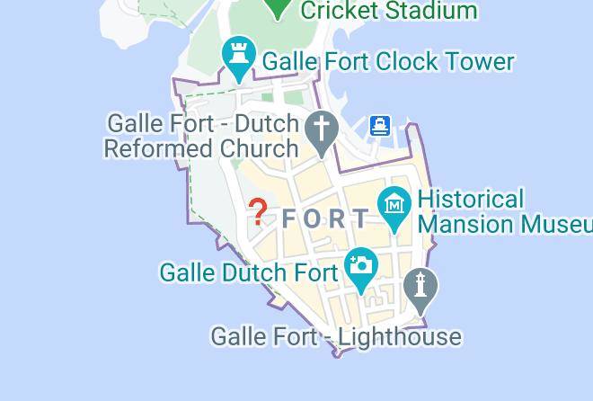 Galle - The Serendipity Hotel Beach Maps