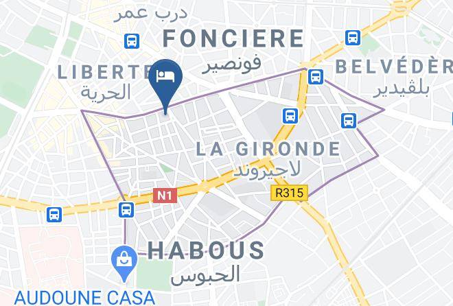 Casablanca - The Seven Hotel Maps