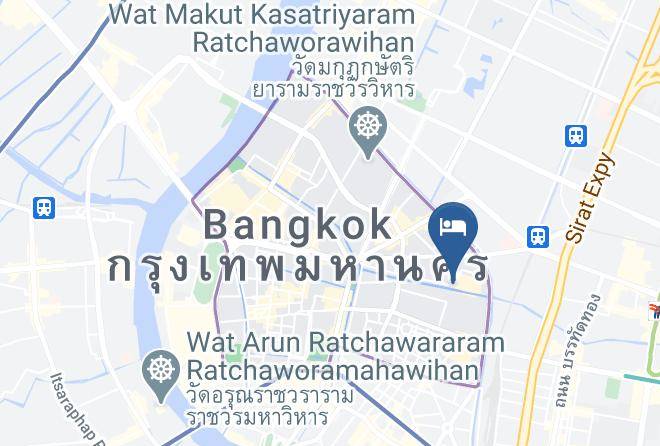 Phra Nakhon - The Seven Luck Bangkok Maps