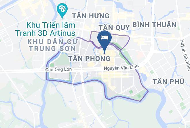The Seventh Hotel & Apartments Map - Ho Chi Minh City - Tan Phong