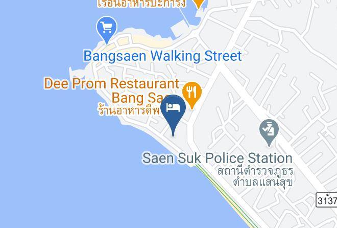 Mueang Chonburi District - The Sez Hotel Maps