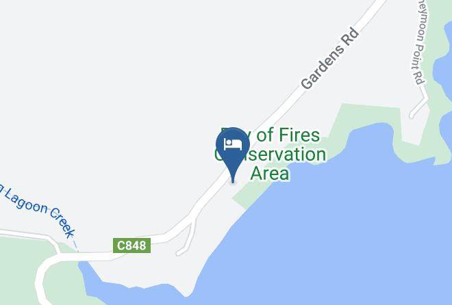 Break O Day - The Shack At The Bay Of Fires Maps