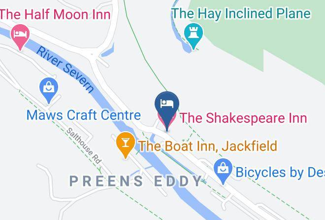 Telford And Wrekin - The Shakespeare Inn Maps
