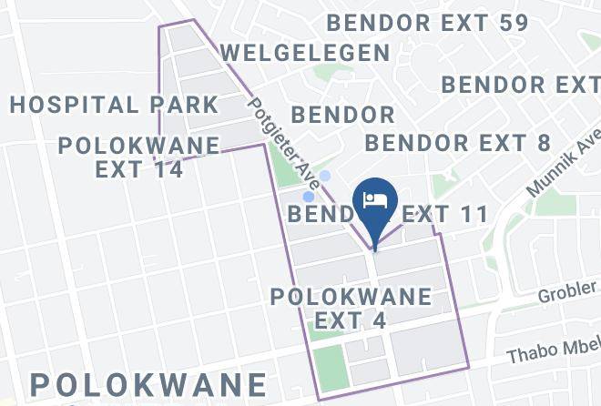 Capricorn - The Shamrock Lodge Polokwane Maps