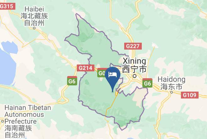 Xining - The Shang Pa Pureland Hotel Maps
