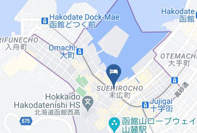 Hakodate City - Share Hotels Hakoba Hakodate Maps