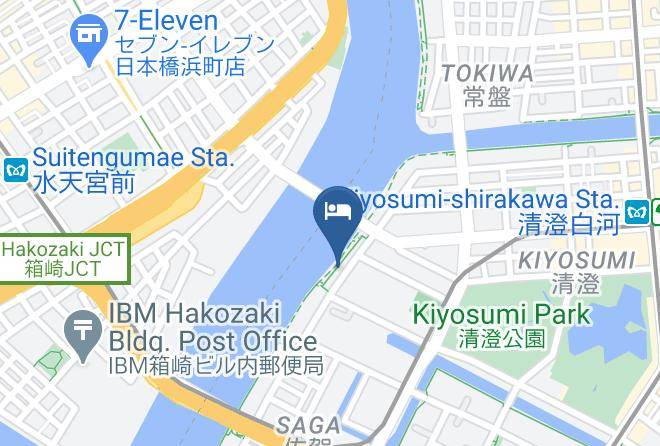 Koto Ward - The Share Hotels Lyuro Tokyo Kiyosumi Maps