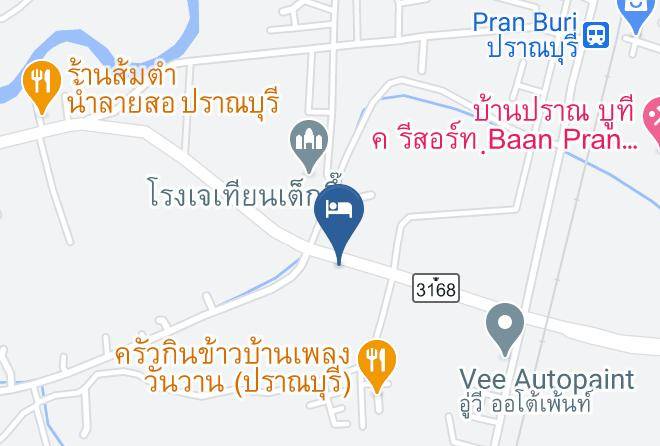 Amphoe Pran Buri - The Shark Resort Maps