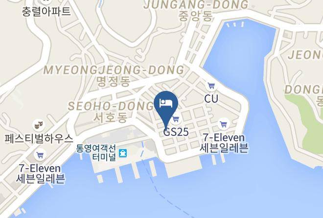 Tongyeongsi - The Sharp Motel Maps