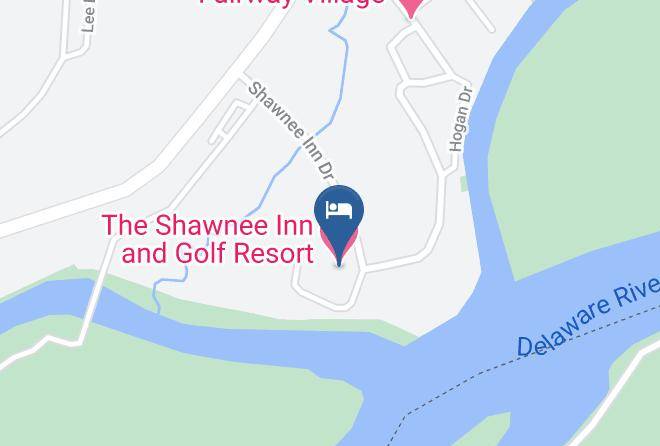 Monroe - The Shawnee Inn And Golf Resort Maps