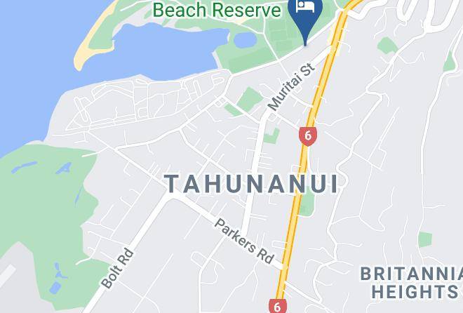 Nelson - The Shed Bar & Bouncing Lamb Backpackers Tahuna Beach Maps