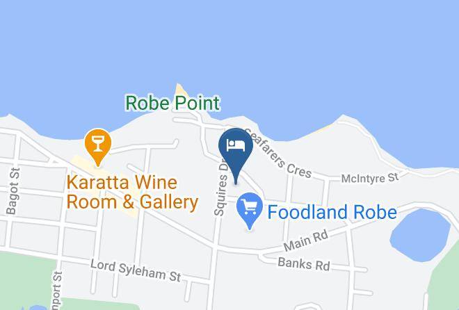 Robe - The Shelter B&b Maps